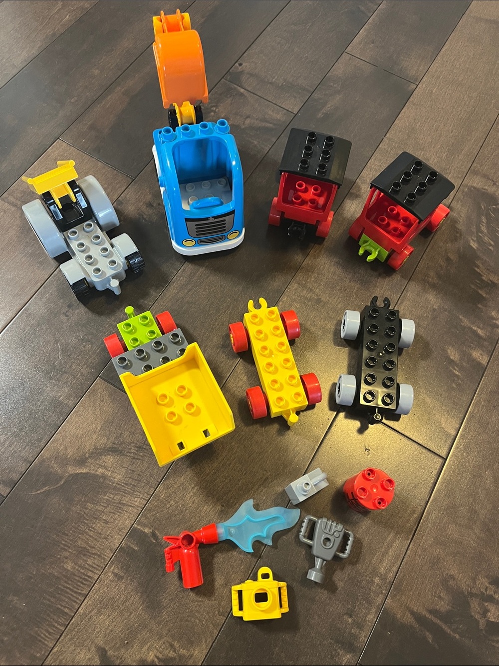 Kids Building Vehicle Toy Set